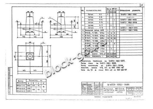 Фундамент МФ1.3х2.2-0