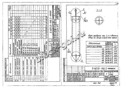 Свая ЦС 56.7-1 Свая ЦС 56.7-1