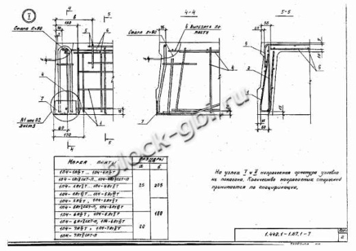 Плита 1П 5-6 Плита 1П 5-6