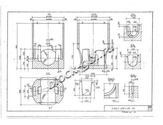Рабочая камера колодца РКФК20