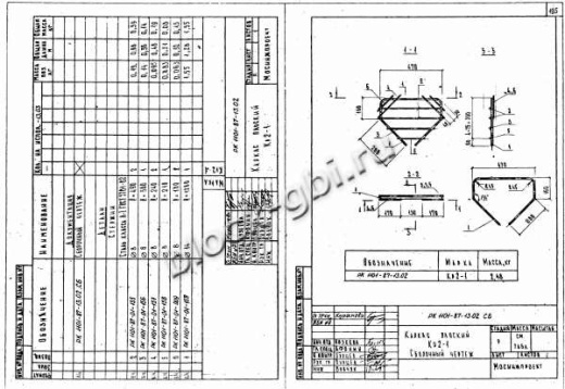 Колонна коллекторов К-21
