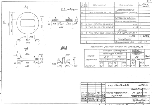 Крышка КПЦ 3-10 Крышка КПЦ 3-10