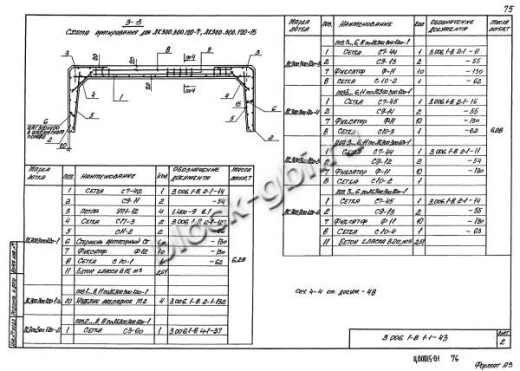 Лоток ЛК 300.300.120-9а
