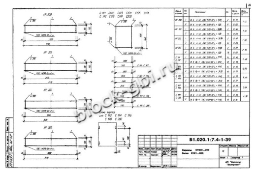 Диафрагма жесткости ДЛ 26.31