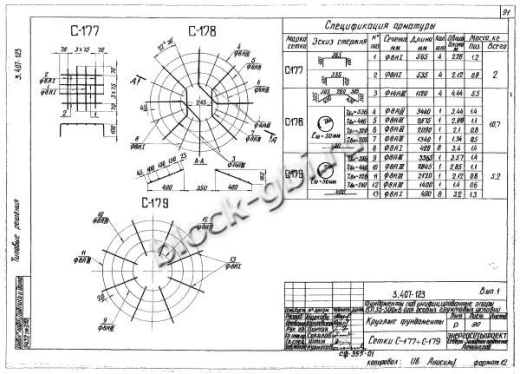 Фундамент ФКД 2.1-2