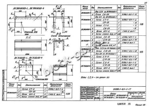 Лоток ЛК 300.60.60-3
