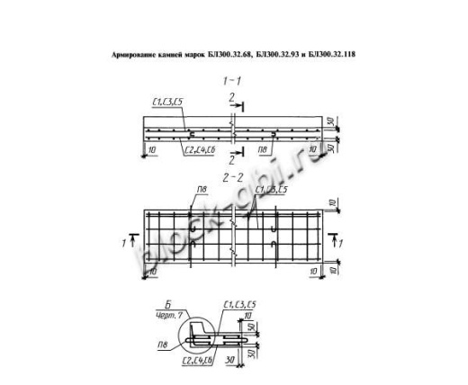 Камень бортовой БЛ300.32.68
