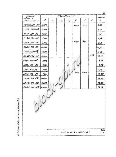 Свая СО 60.160 Свая СО 60.160