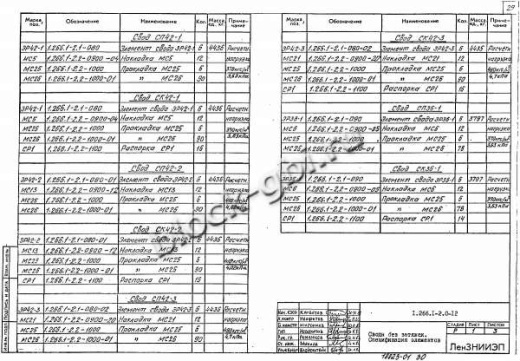 Элемент свода ЭР 36-3 Элемент свода ЭР 36-3