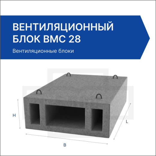 Вентиляционный блок ВМС 28