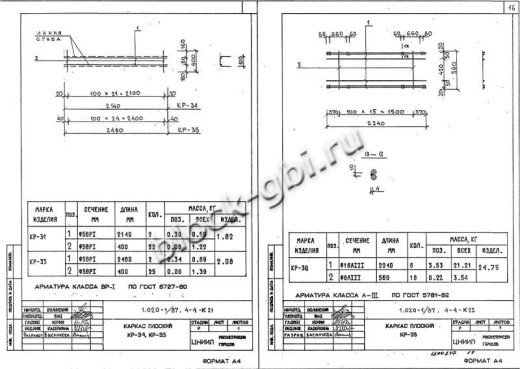 Диафрагма жесткости ДП 26.43