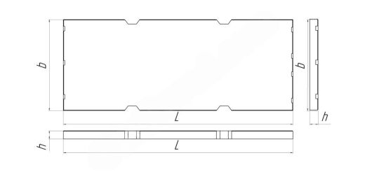 Плита ПАГ 18 А800.1 Плита ПАГ 18 А800.1