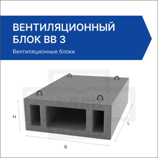 Вентиляционный блок ВВ 3