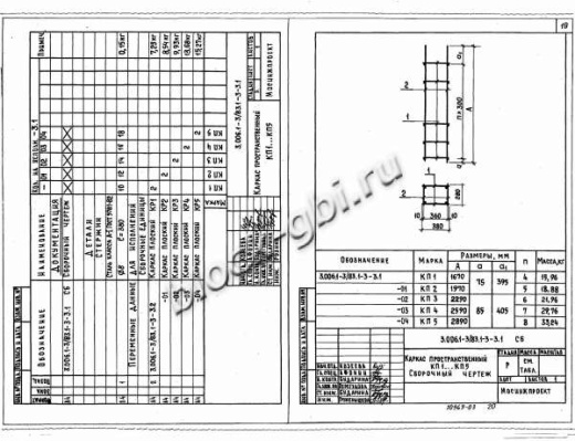 Колонна коллекторов К-27