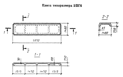 Плита 2ПГ 6-3 АтV