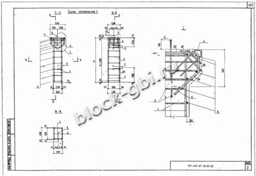 Колонна коллекторов К-21