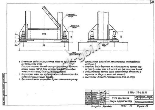 Фундамент ФТС-4,0-6,0 Фундамент ФТС-4,0-6,0