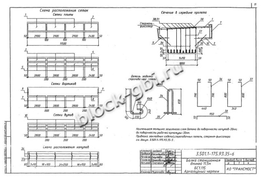 Балка мостовая БС 1.115-2